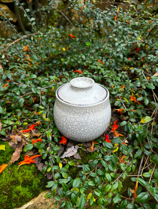 Raku Jar