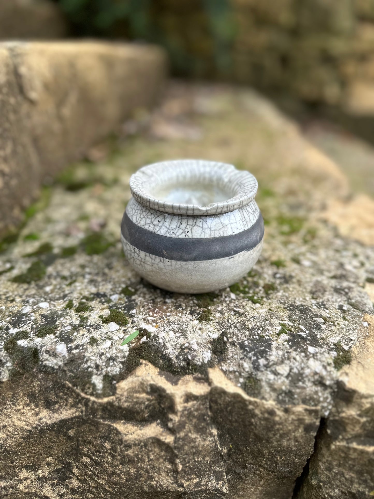 Raku Ashtray 1